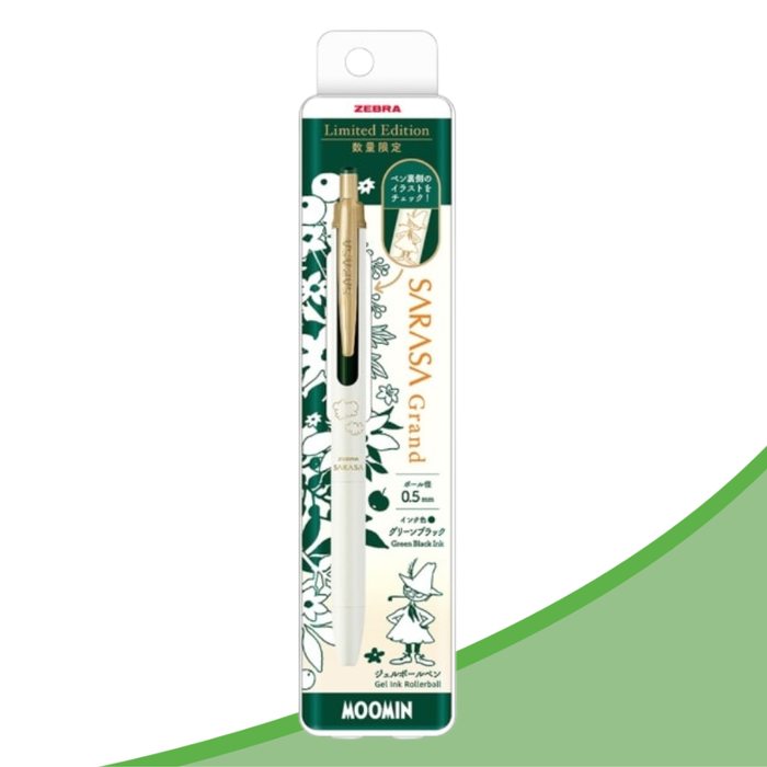Zebra Sarasa Grand 0.5 Moomin Gel Pen Collection